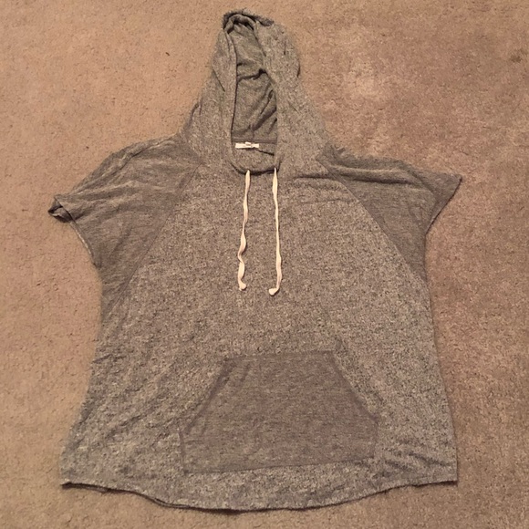 Maurices Tops - Maurice’s Gray Top with Hood